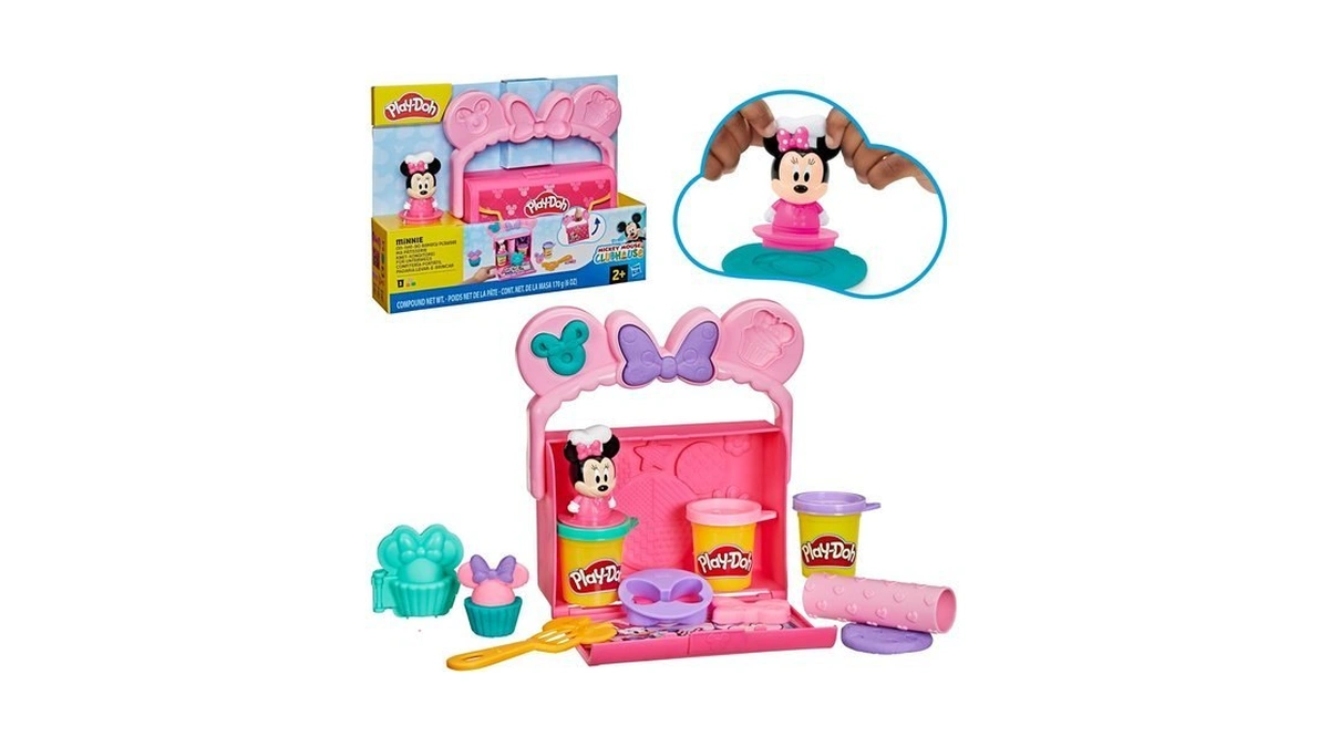 Play-doh Disney Junior Mickey Mouse Clubhouse, On-the-go Bakery Playset With