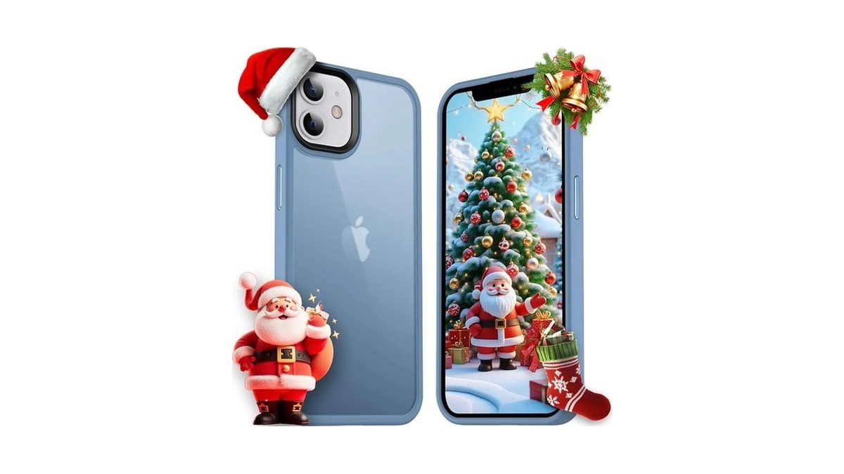 Anqrp Designed For Iphone 12/12 Pro Case Blue [support Wireless