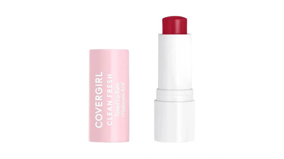 Covergirl Clean Fresh Tinted Lip Balm, Vegan Formula, Hydrating, Natural