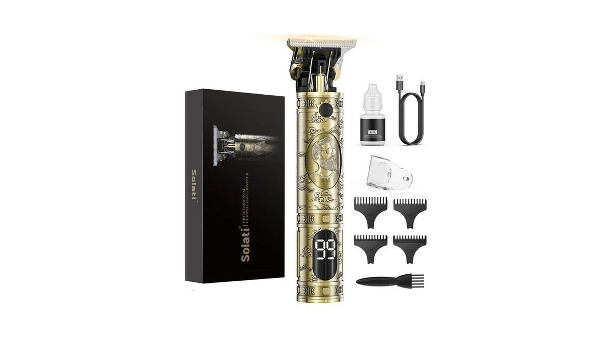 Solati Hair Clippers For Men, Professional Hair Trimmer Zero Gapped