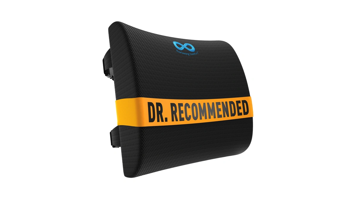 Everlasting Comfort The Original Lumbar Support Pillow For Office Chair