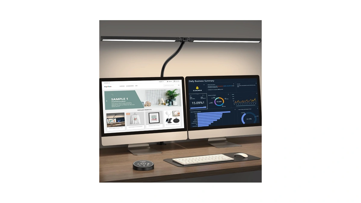 Amazon : Pzloz Led Desk Lamp For Office Home - Ey