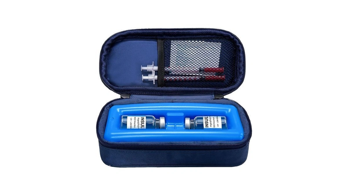 Esaytool Insulin Cooler Travel Case For Vial, Portable Insulated Medication