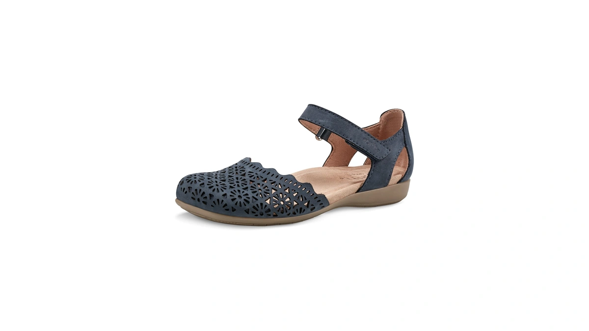 Earth Footwear Women's, Bronnie Sandal, Dark Blue 400, 10 W