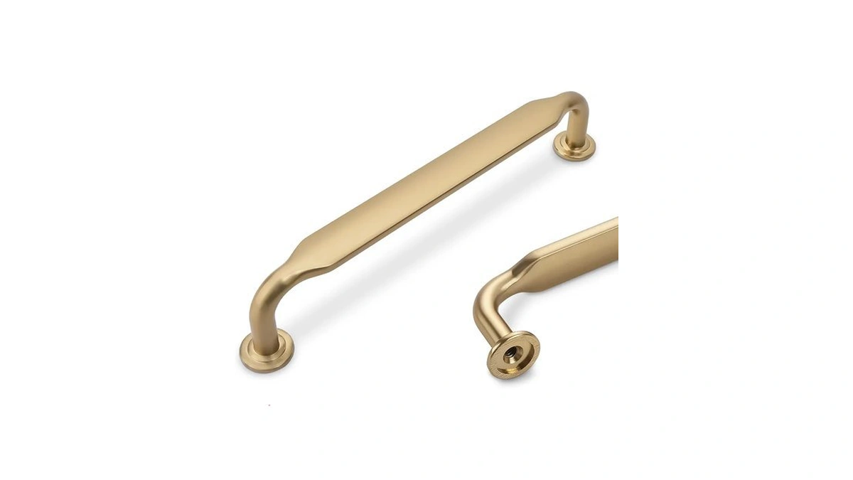 Giyuro 10 Pack Champagne Bronze Cabinet Pulls 5 Inch(128mm) Kitchen