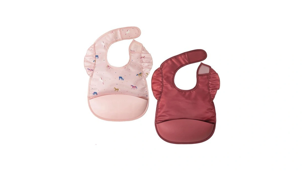 Tiny Twinkle Silicone Bibs For Babies 6-24 Months | Waterproof