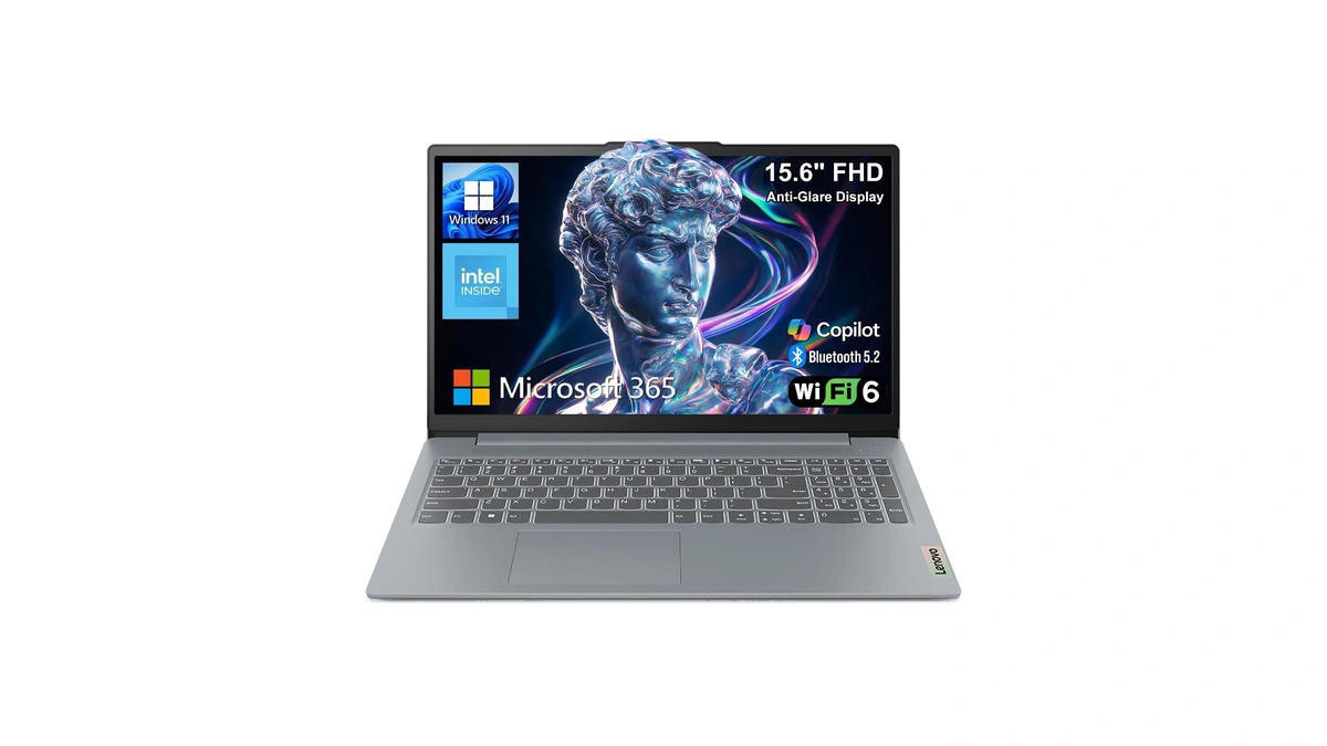 Lenovo Essential 15.6" Fhd Everyday Laptop, Intel Processor, 128gb Storage
