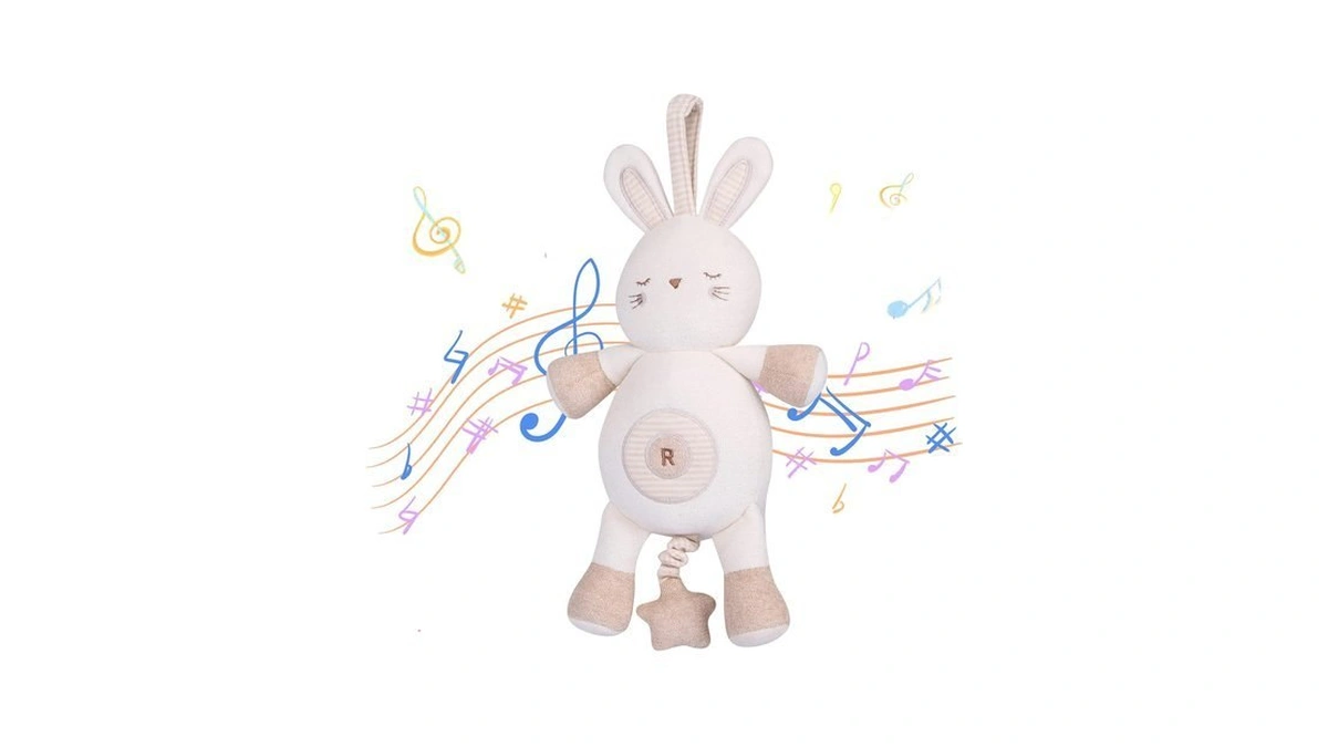 Newborn Baby Toys Soft Cotton Stuffed Bunny T...