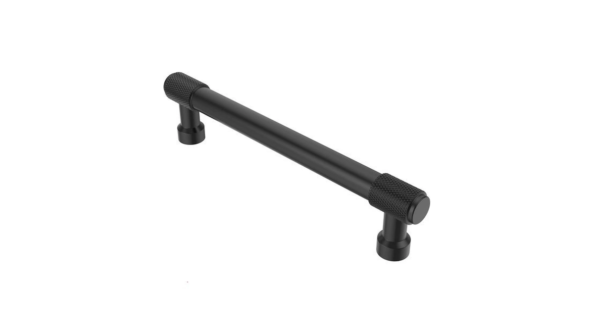 Alzassbg 5" Matte Black Cabinet Pulls And Handles 10 Pack,