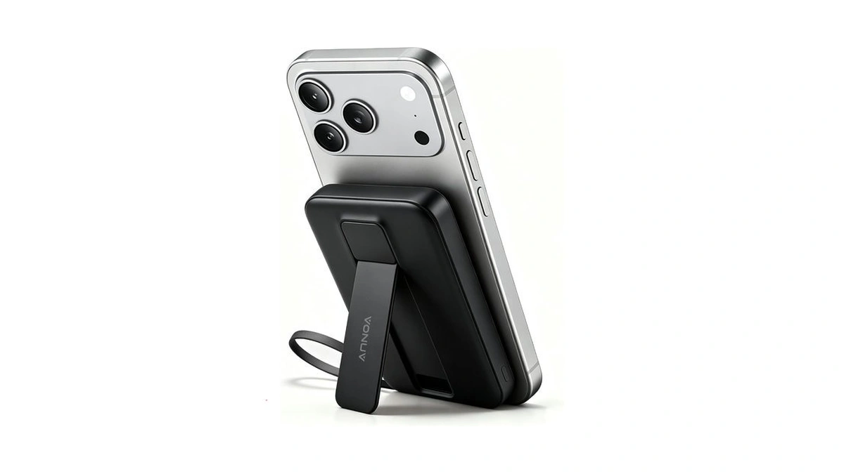 Vonuv Magnetic Power Bank 10000mah, Fast Charger With Built-in Usb-c