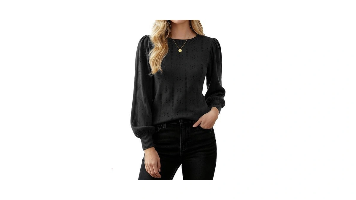 Grace Karin Long Sleeve Crochet Fall Sweaters For Women 2026