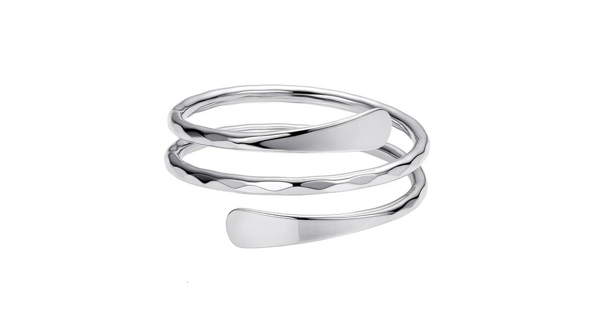Lukray Sterling Silver Thumb Rings For Women | Hand Hammered