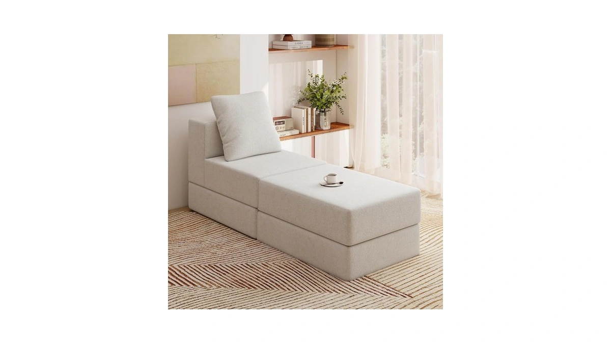 Living&giving Cloud Sectional Couch For Living Room, Modular Boneless Couch