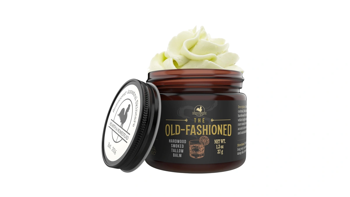 Hearth & Homestead The Old Fashioned, Smoked Tallow Balm For
