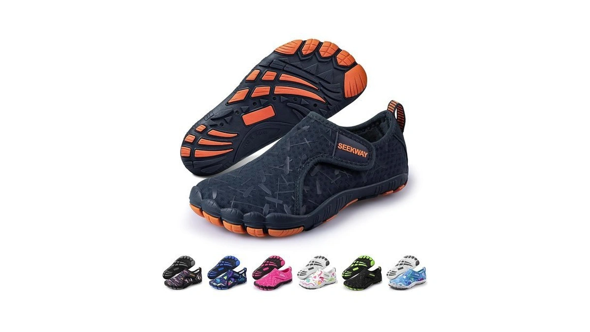 Seekway Barefoot Water Shoes For Kids - Wide Toe Box