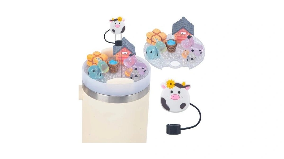 Foci Cozi Compatible With Stanley Cup Lid Accessories Charms, Charms