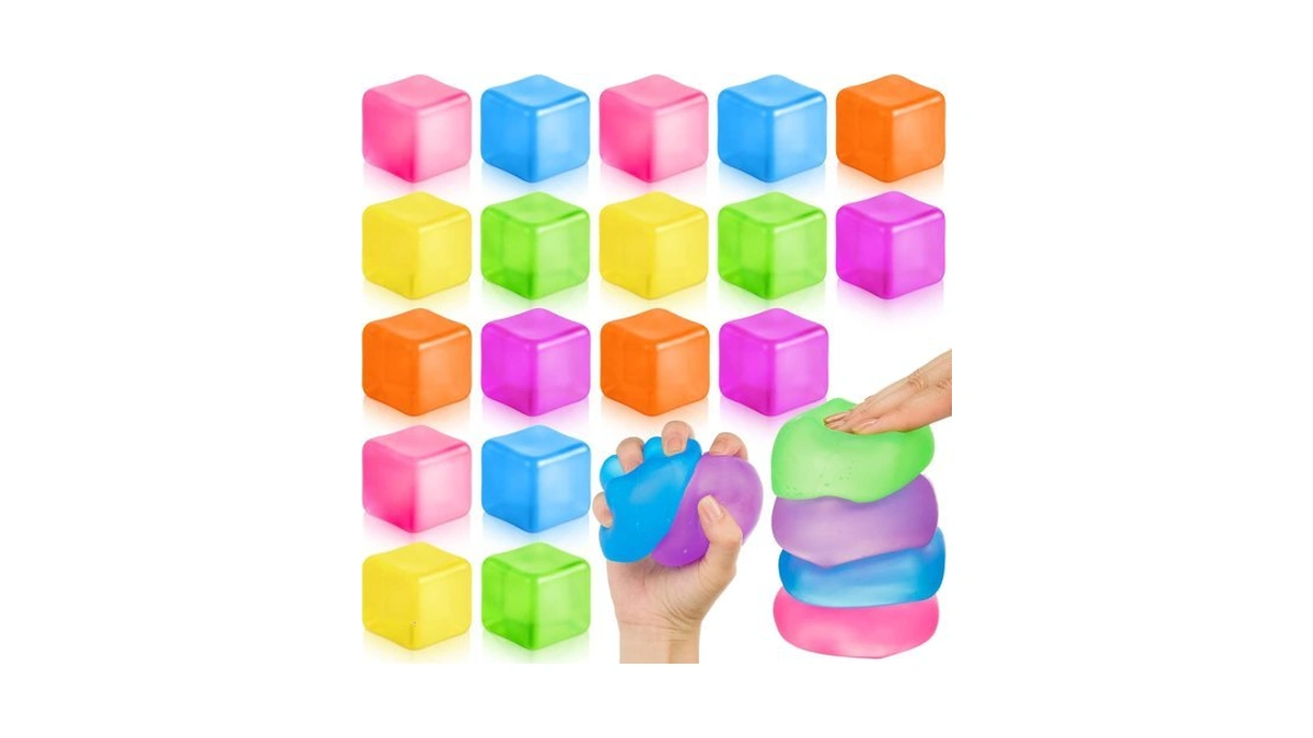 Halloscume Stress Cube 2.17" Square Ice Cube