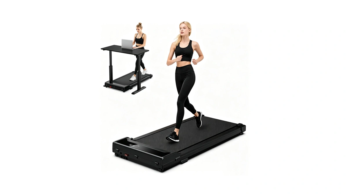 Walking Pad Treadmill For Home - Under Desk Walking And