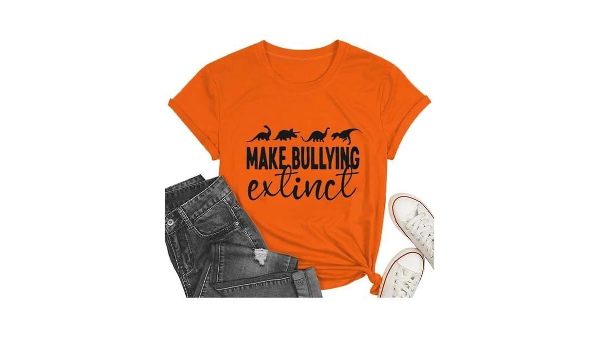 Unity Day Orange Shirts For Teen Girls Or Boys Bullying