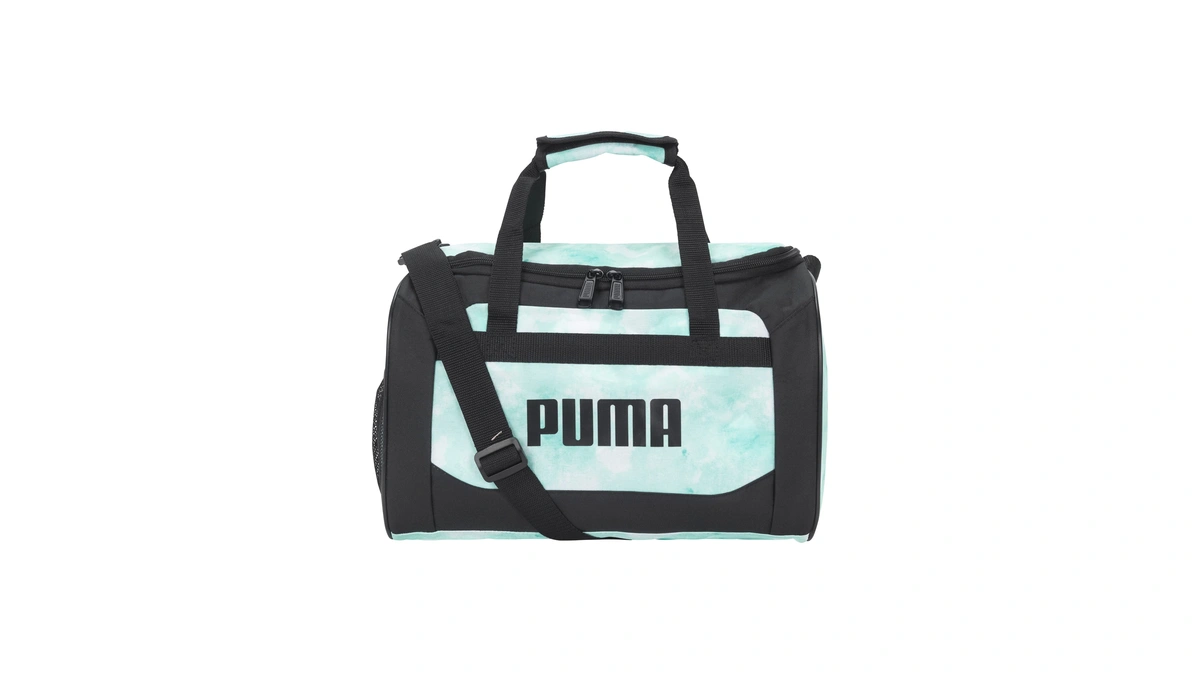 Puma Kids' Transformation 14" Youth Duffel Bag, Teal, One Size