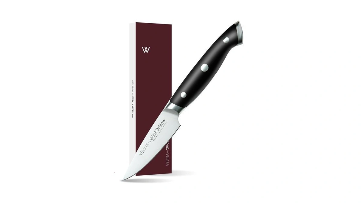 Wickwillow 3.5” Paring Knife – Ultra Sharp German Steel, Small
