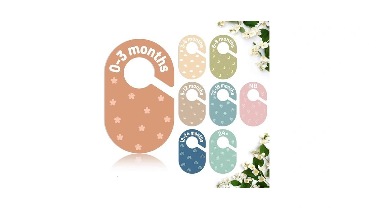 Yewfold Baby Closet Dividers, Baby Clothes Dividers For Closet, Clothes