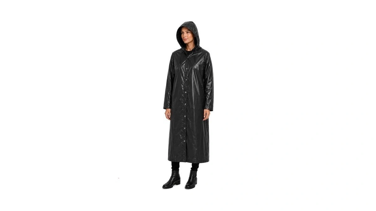 Riverpure Raincoats For Adults Reusable, Eva Rain Ponchos Lightweight Rain