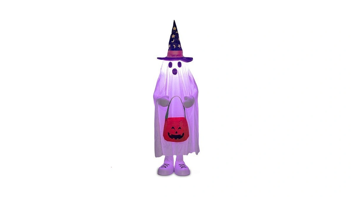 Yuetjin 37" Light Up Halloween Ghost DΓ©cor, Kids Standing Trick