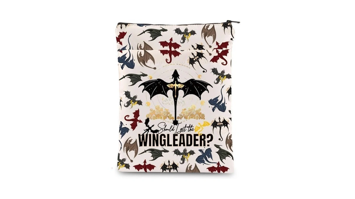 Keychin Dragon Rider Book Sleeve Empyrean Bookish Gifts Should I