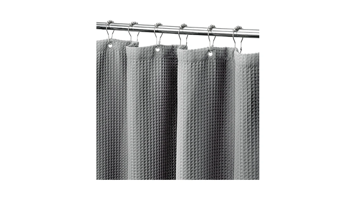 Miss Selectex Extra Wide Fabric Shower Curtain 108 X 72