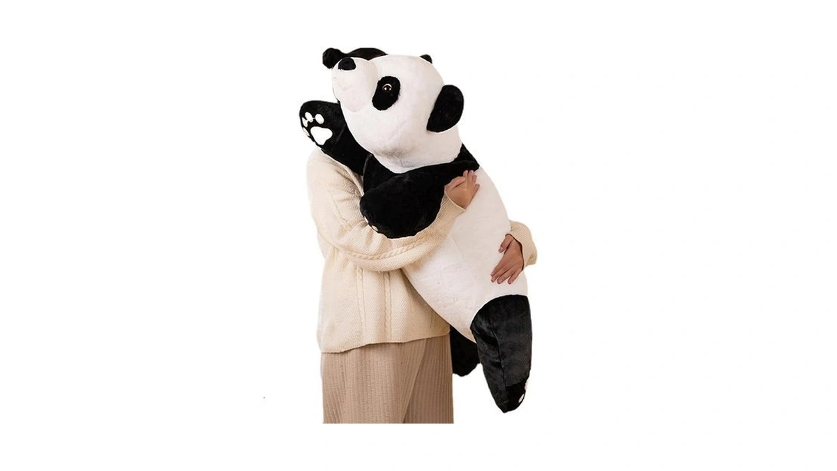 Weighted Stuffed Animals, 2.87lbs Giant Weighted Panda Plush Cute Big