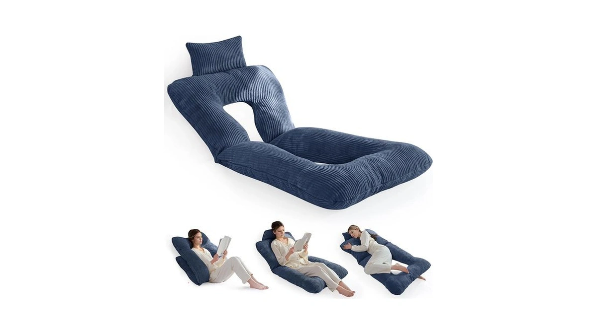 Higogogo Reading Pillow, Back Pillow For Sitting In Bed And