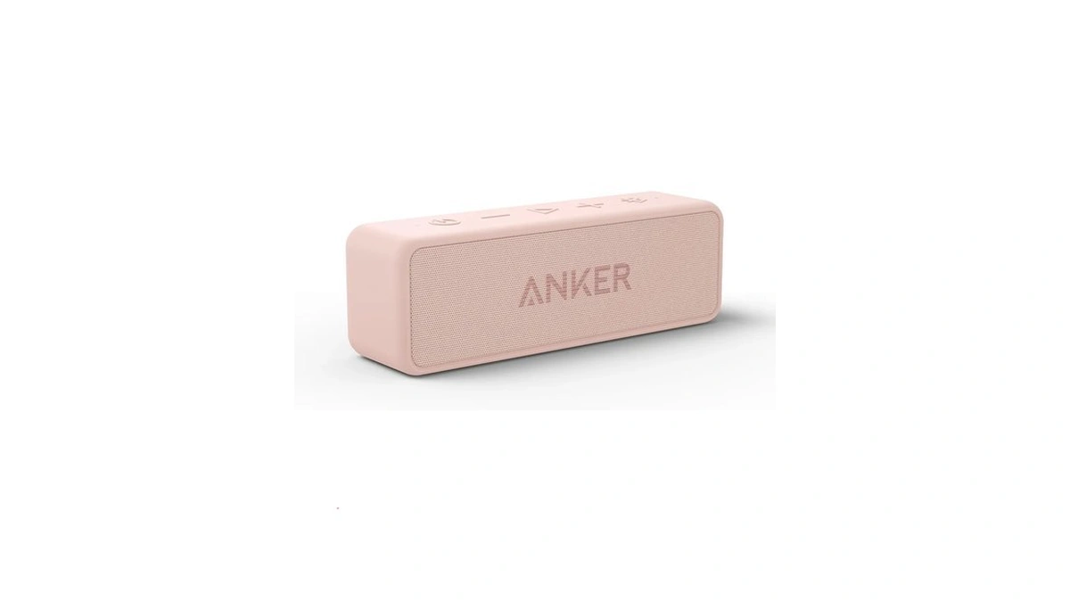Anker Soundcore 2 Portable Bluetooth Speaker, Stereo Sound, Ipx7