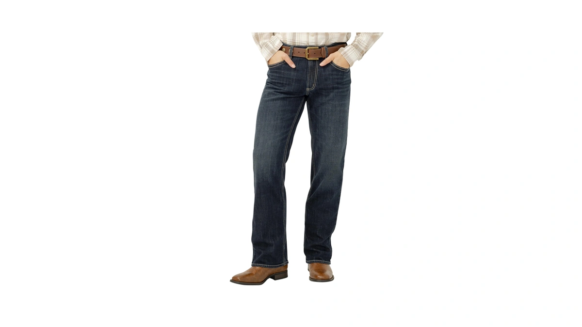 Silver Jeans Co. Men's Zac Relaxed Fit Straight Leg Jeans,