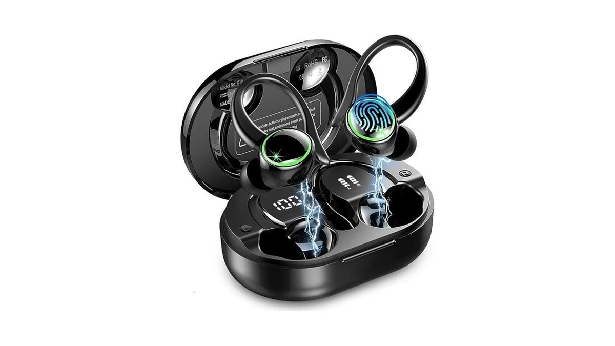Matast 2026 Bluetooth 5.4 Headphones Sports, 50 Playback Over-ear Buds