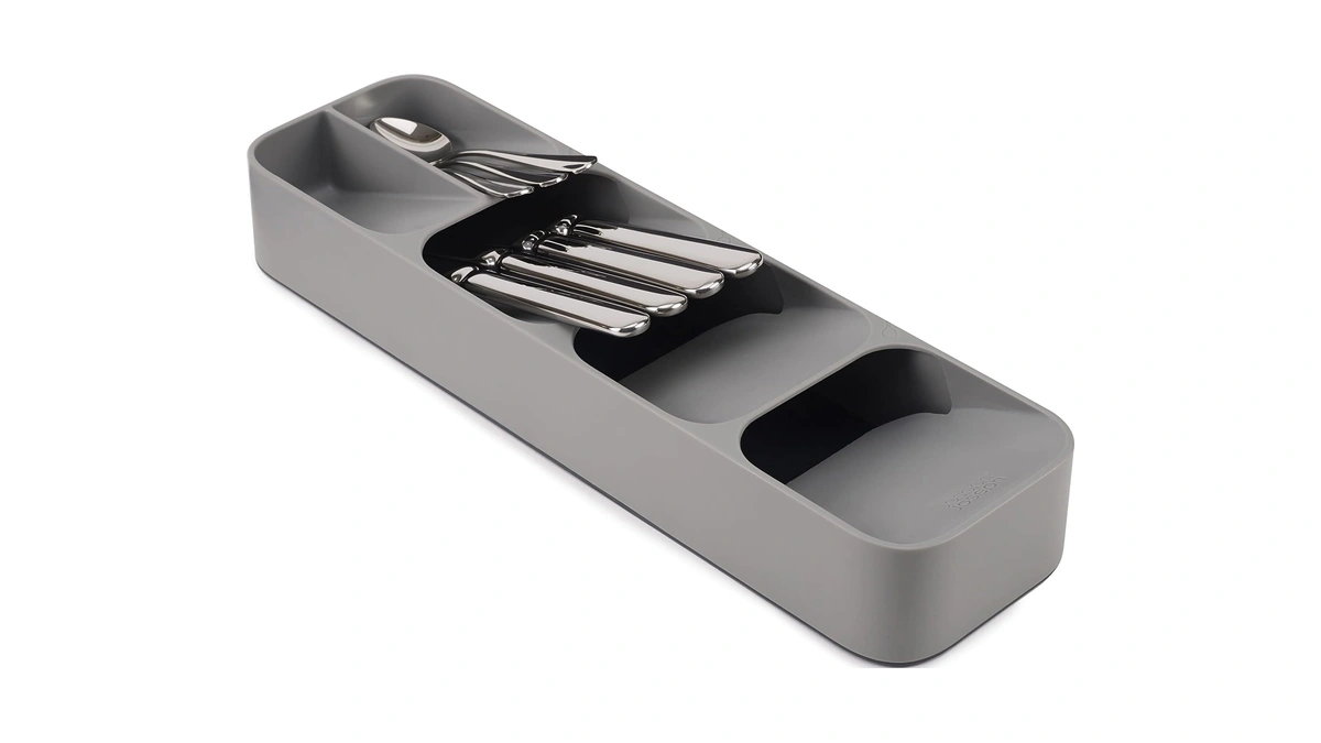 Joseph Joseph Drawerstore Compact Utensil Organizer For Kitchen Drawer Silverware,
