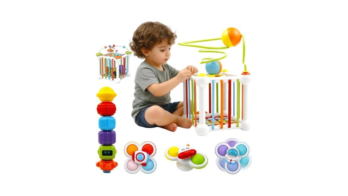 Amazon coupon: Fyxttalor 15-piece Montessori Toys Play