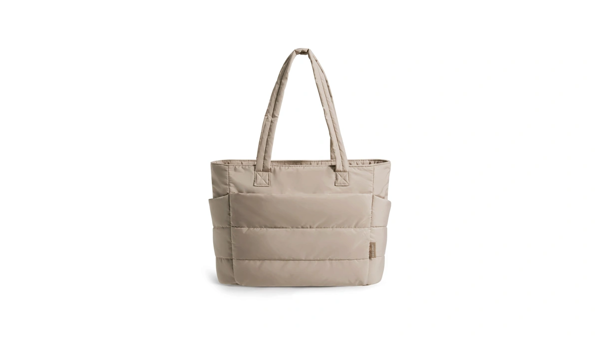 Bagsmart Tote Bag For Women, Lightweight Puffy Tote Bag With