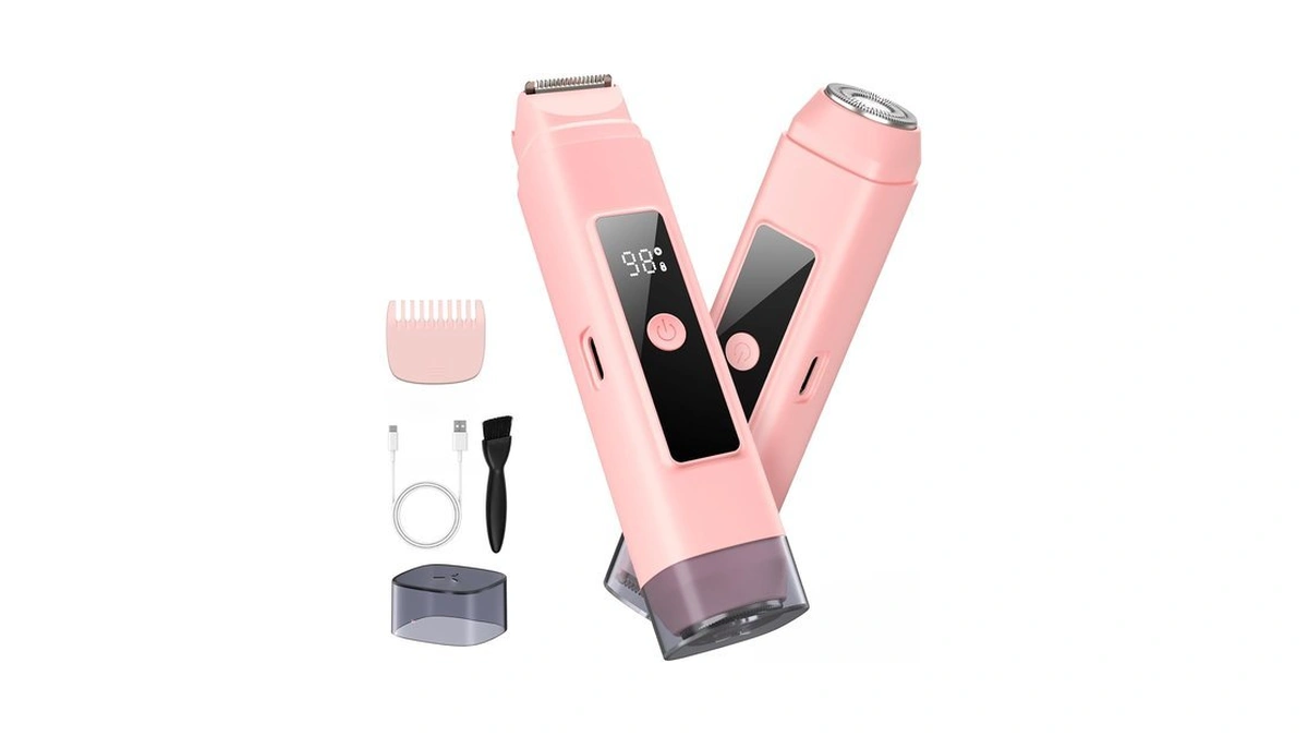 Bikini Trimmer For Women, Electric Razors For Women, Ipx7 Waterproof,
