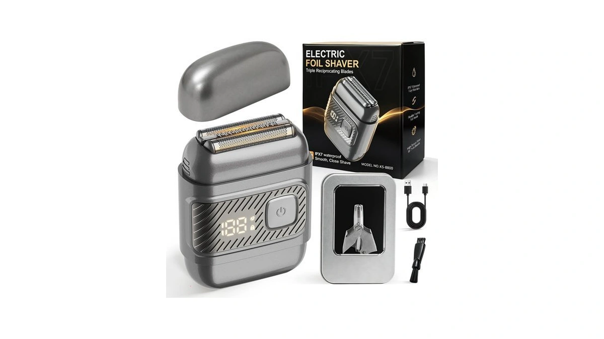 Electric Foil Shavers For Men, Mini Electric Razor For Men's