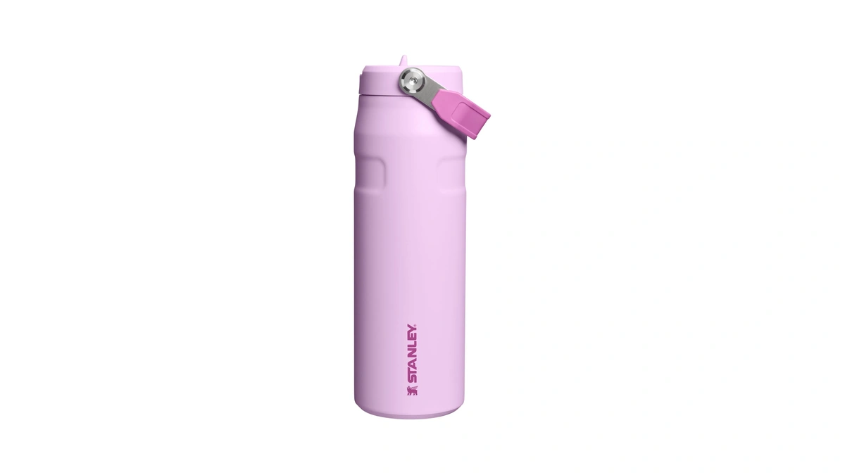 Stanley Iceflow Flip Straw 2.0 Bottle, 24 Oz, Soft Orchid