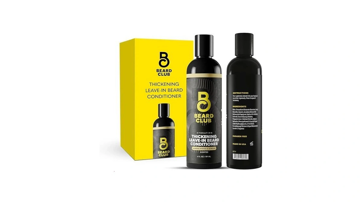 The Beard Club Thickening Leave-in Beard Conditioner For Men –