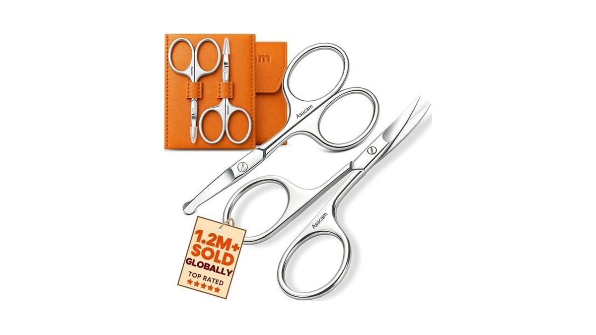 Cuticle Nose Eyebrow Beard Manicure Scissors Multi-purpose Grooming Kit
