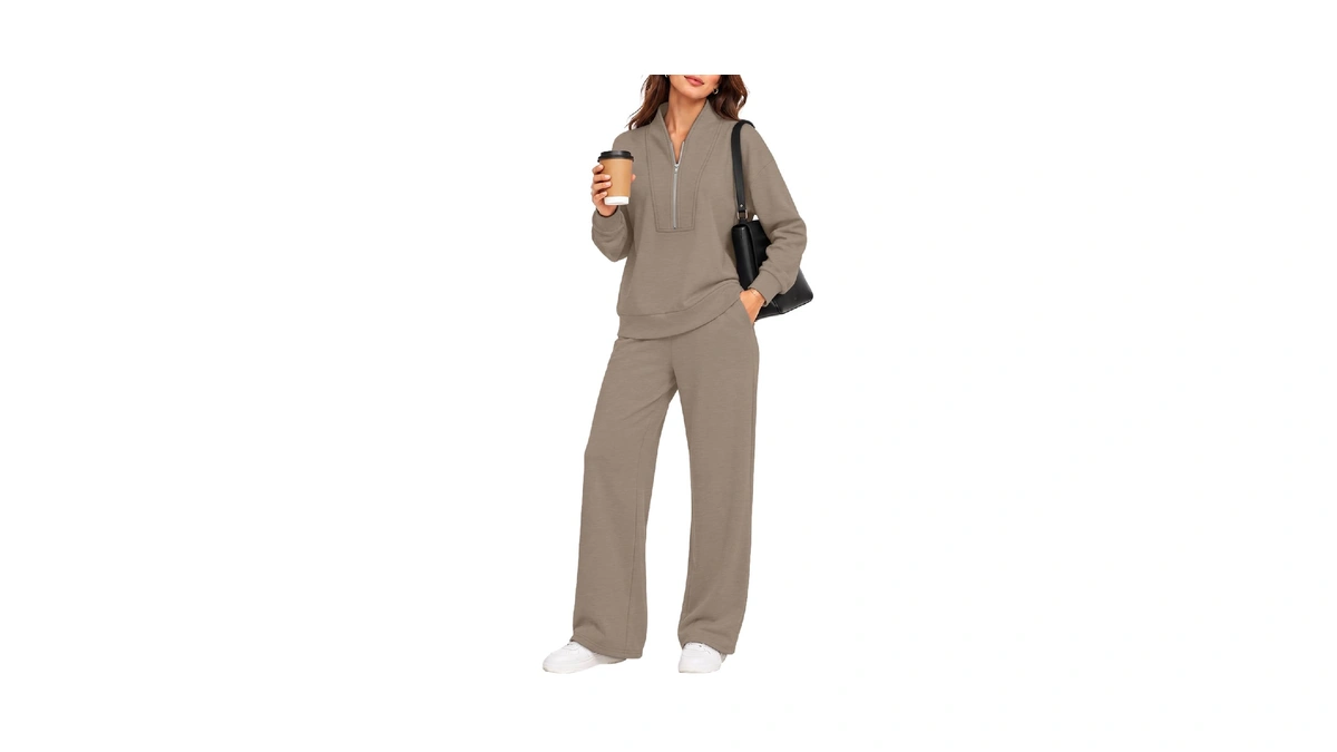 Wiholl Fall Outfits For Women 2026 2 Piece Causal Lounge