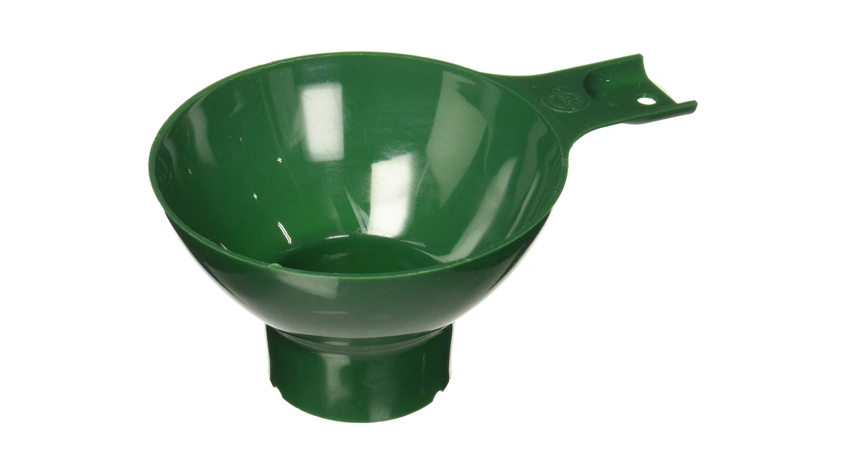 Norpro Wide Mouth Plastic Funnel, Green