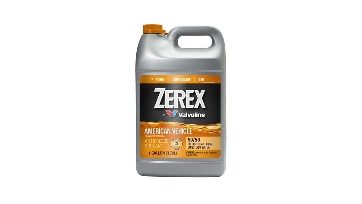 Zerex American Vehicle 50/50 Ready-to-use Antifreeze Coolant 1 Gallon