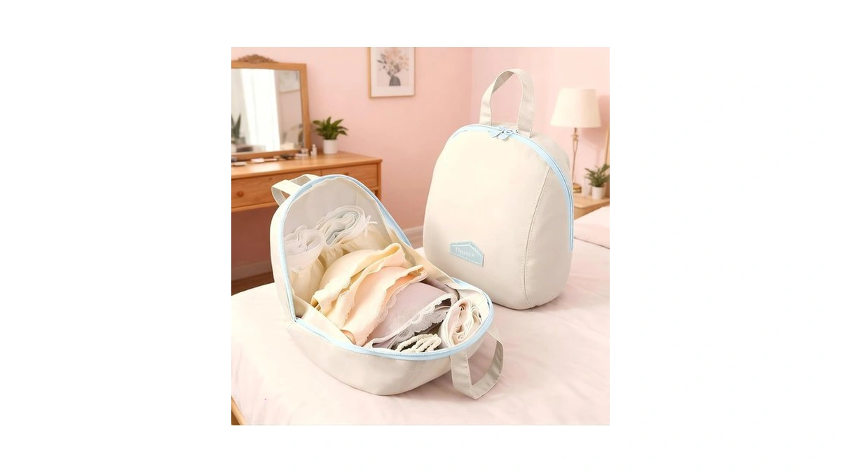 3-in-1 Underwear Storage Bag, Travel Accessories Foldable Packing Packing Organizers