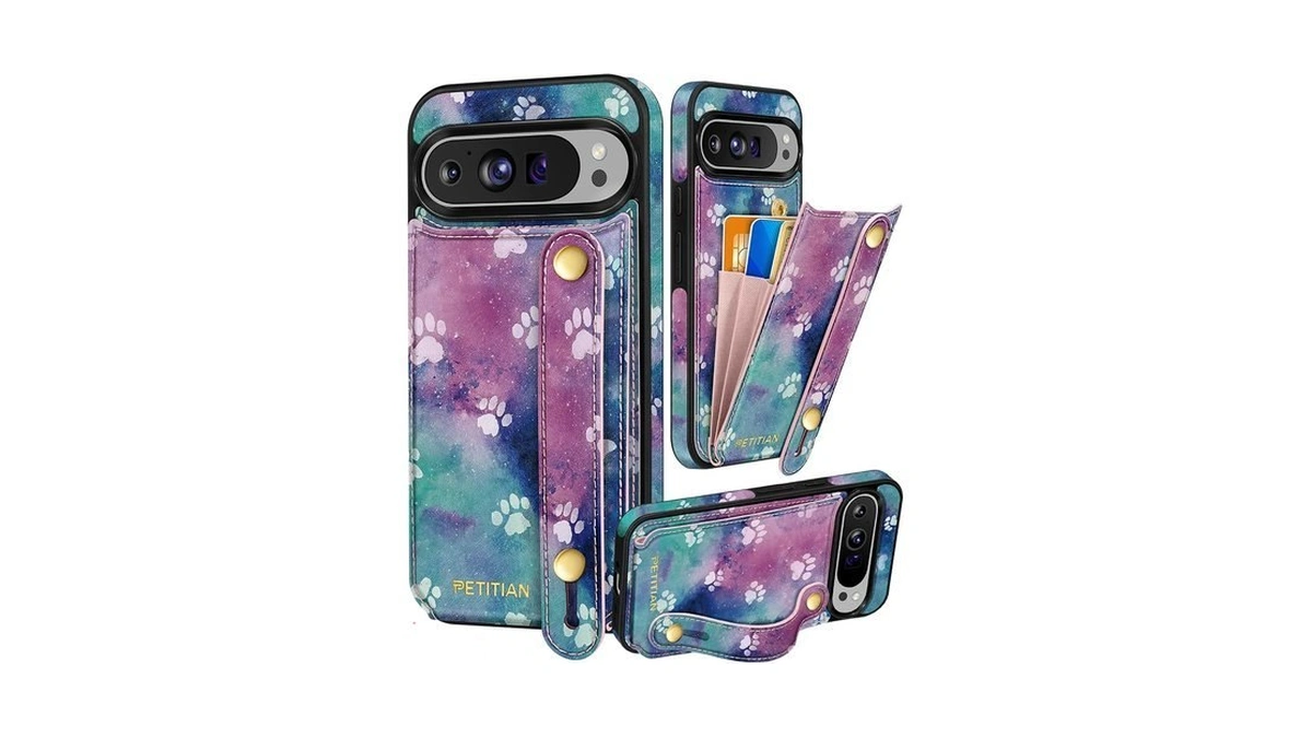 Petitian For Google Pixel 9 Pro Xl Wallet Case, Cat