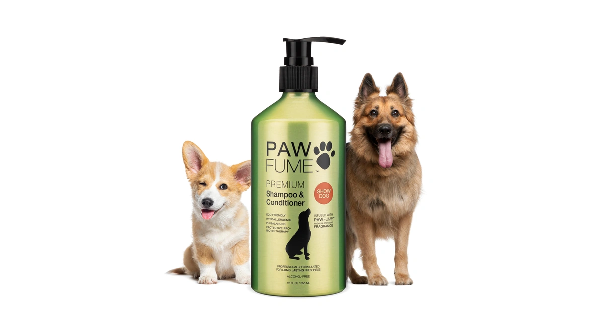 Pawfume Deshedding Dog Shampoo And Conditioner, Show Dog, 1-pack