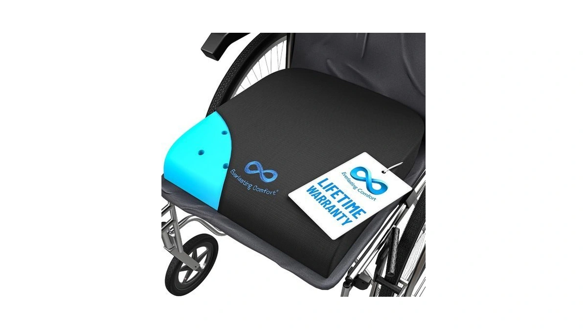 Everlasting Comfort Ventilated Wheelchair Cushions For Pressure Relief - Gel